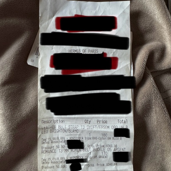 Authentic hermes belt - Picture 8 of 8